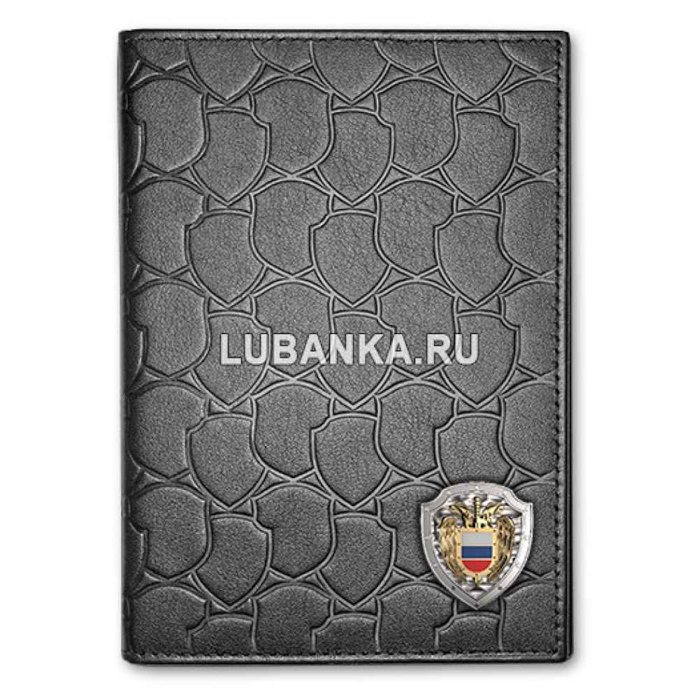 Кожаная обложка для паспорта «ФСО»